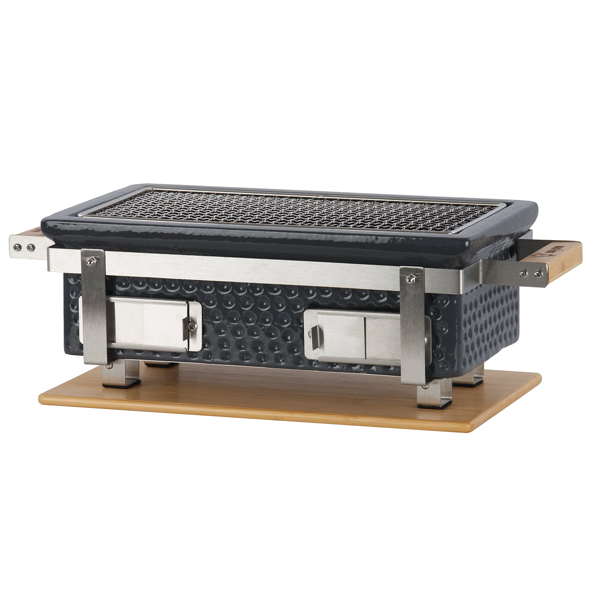 Sourcing Map Grille De Barbecue Carrée 30 X 70 Cm En Fer Galvanisé – Parfaite Pour Charbon De Bois, Grillades Et Cuisson En Extérieur