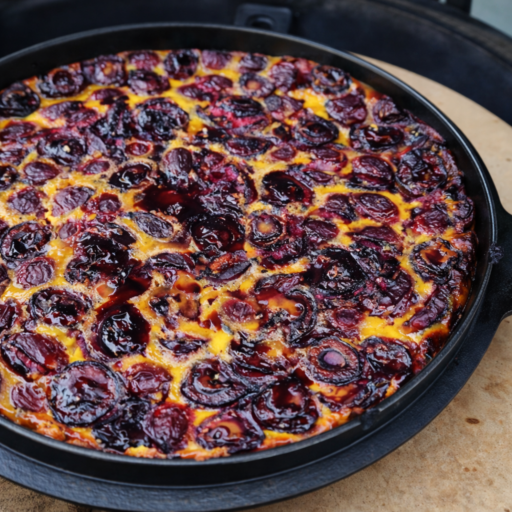 Clafoutis mit Kirschen
