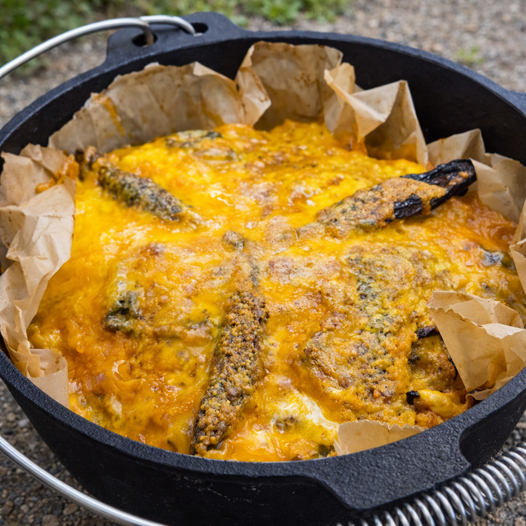 Käse-Chili-Brot aus dem Dutch Oven