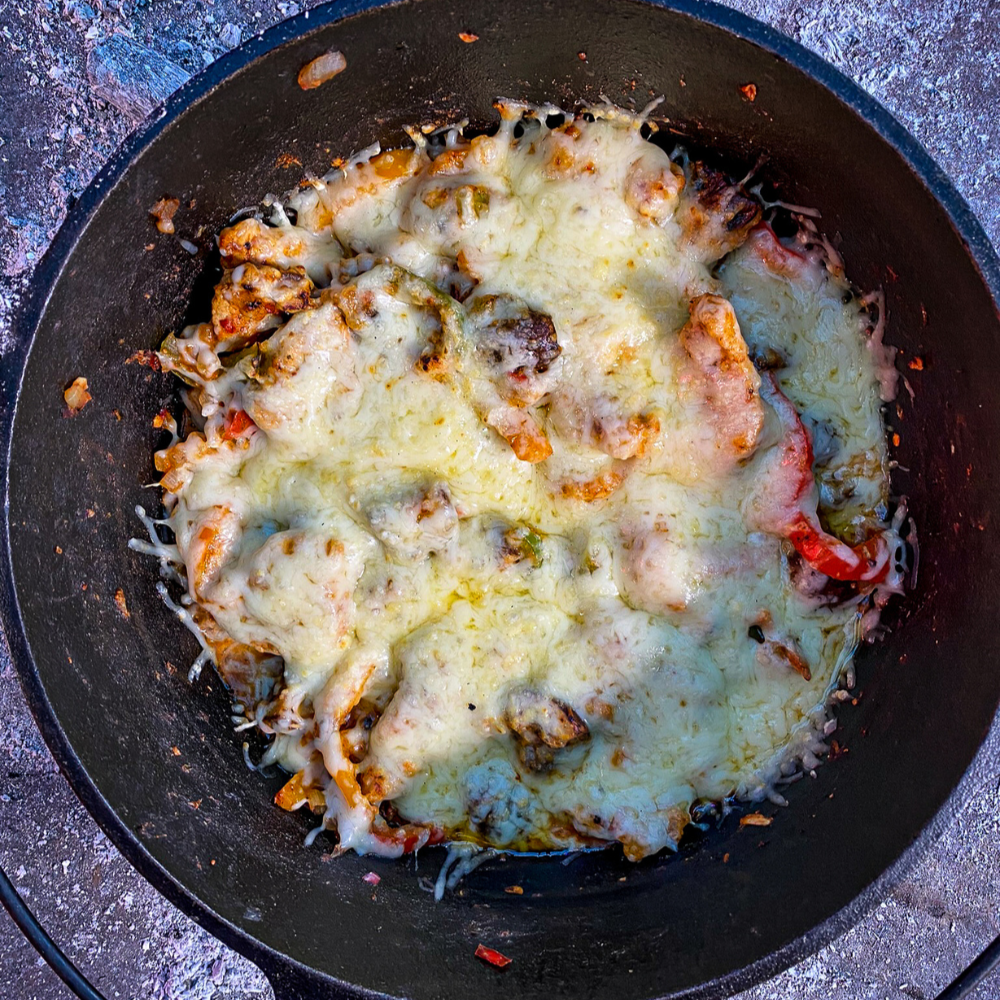 Paprika-Schweinefilet aus dem Dutch Oven