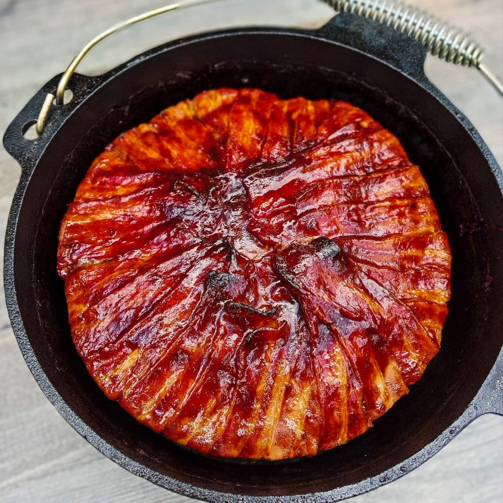 Bacon Bomb aus dem Dutch Oven