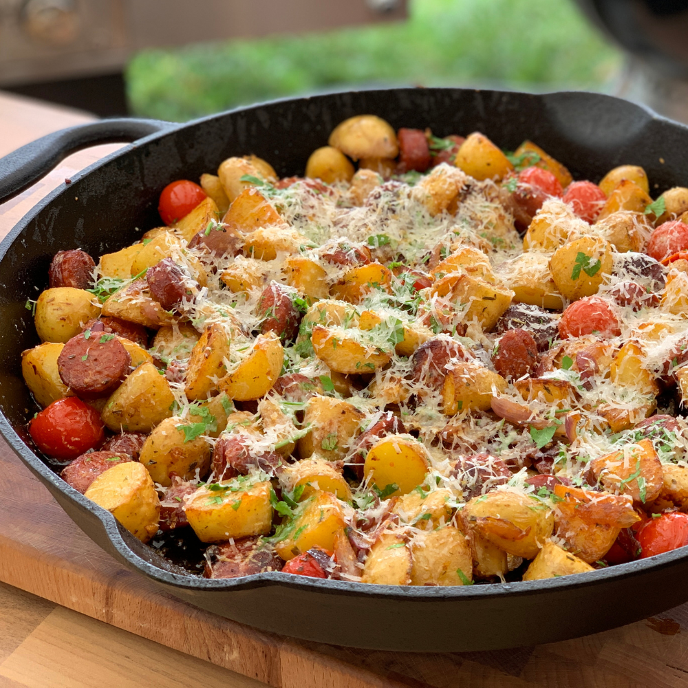 Bratkartoffeln mit Chorizo
