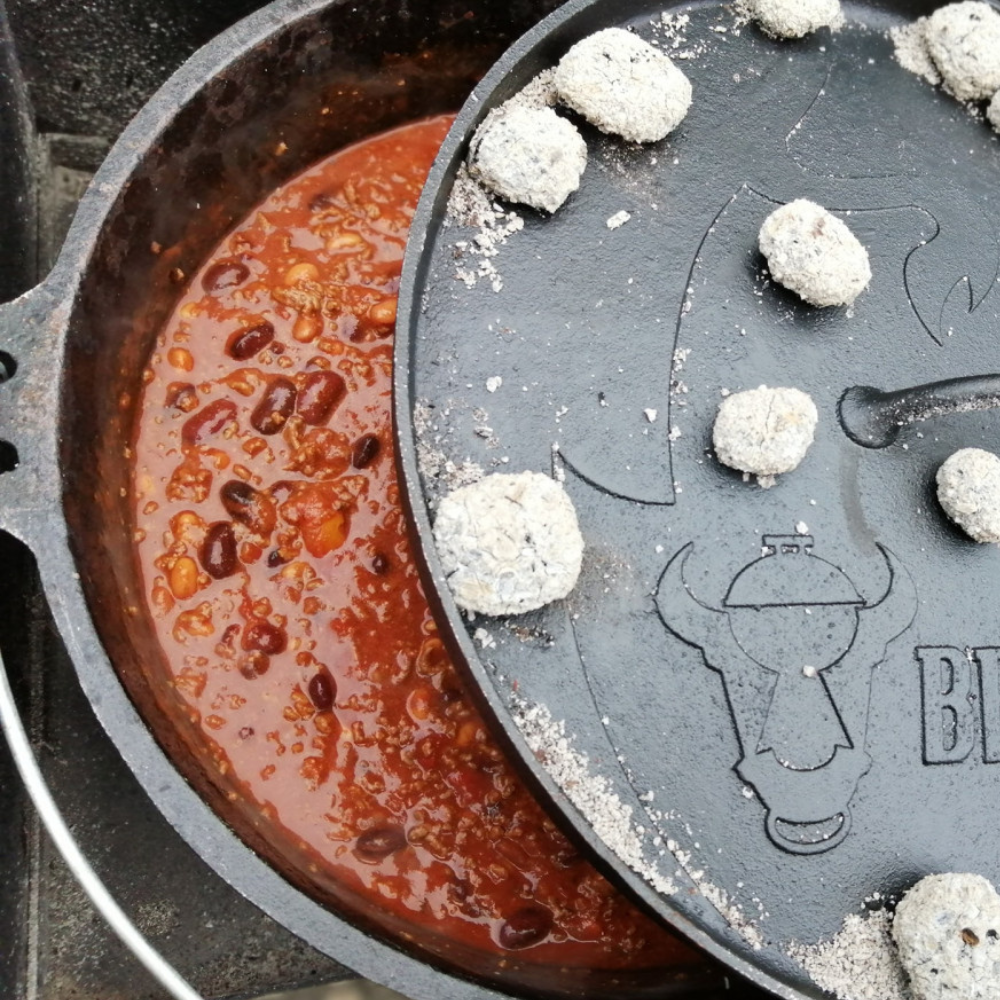 Chili con Carne aus dem Dutch Oven