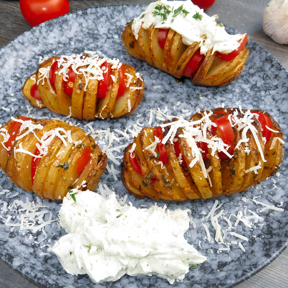 Fächerkartoffeln vom Grill