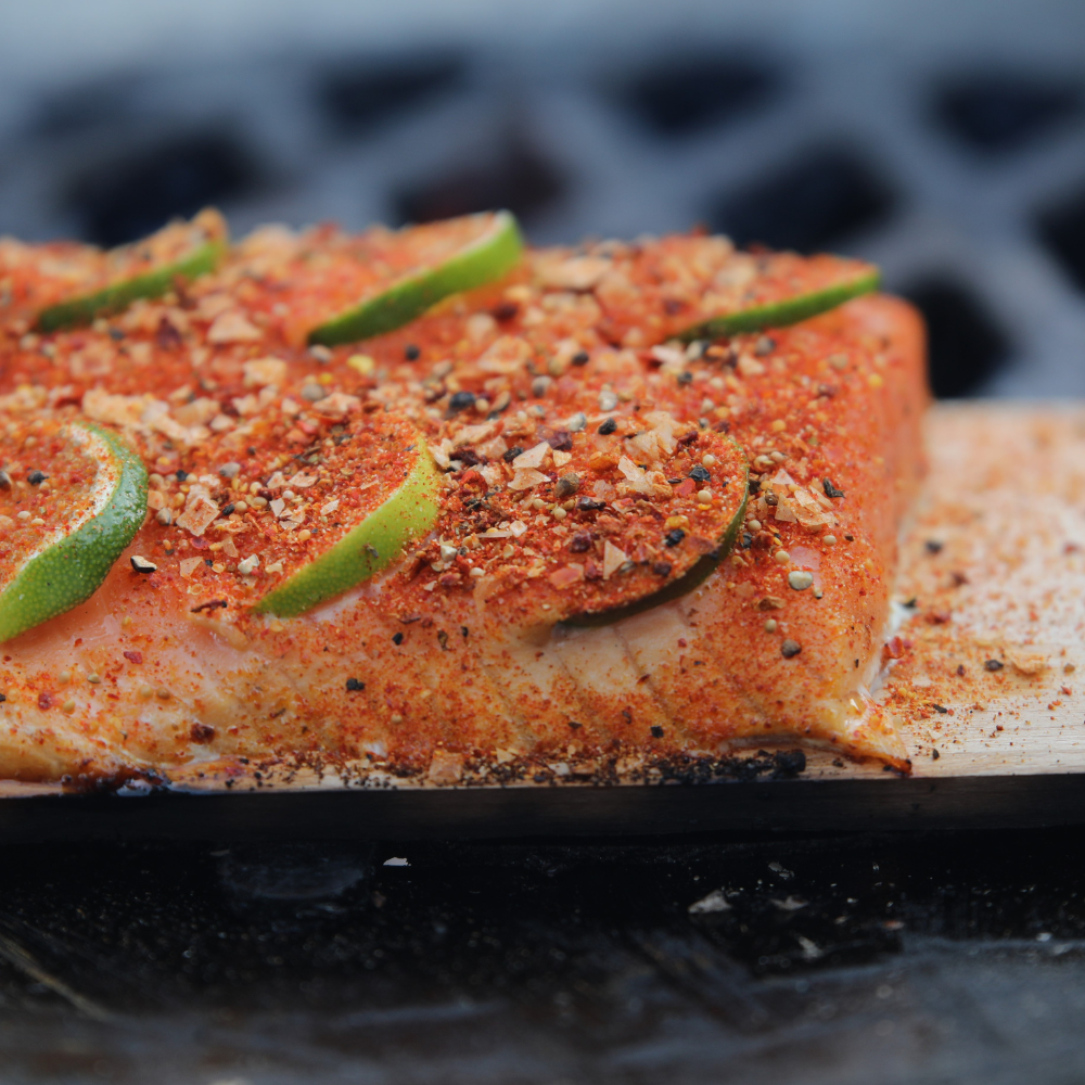 Grillen mit Räucherbrett