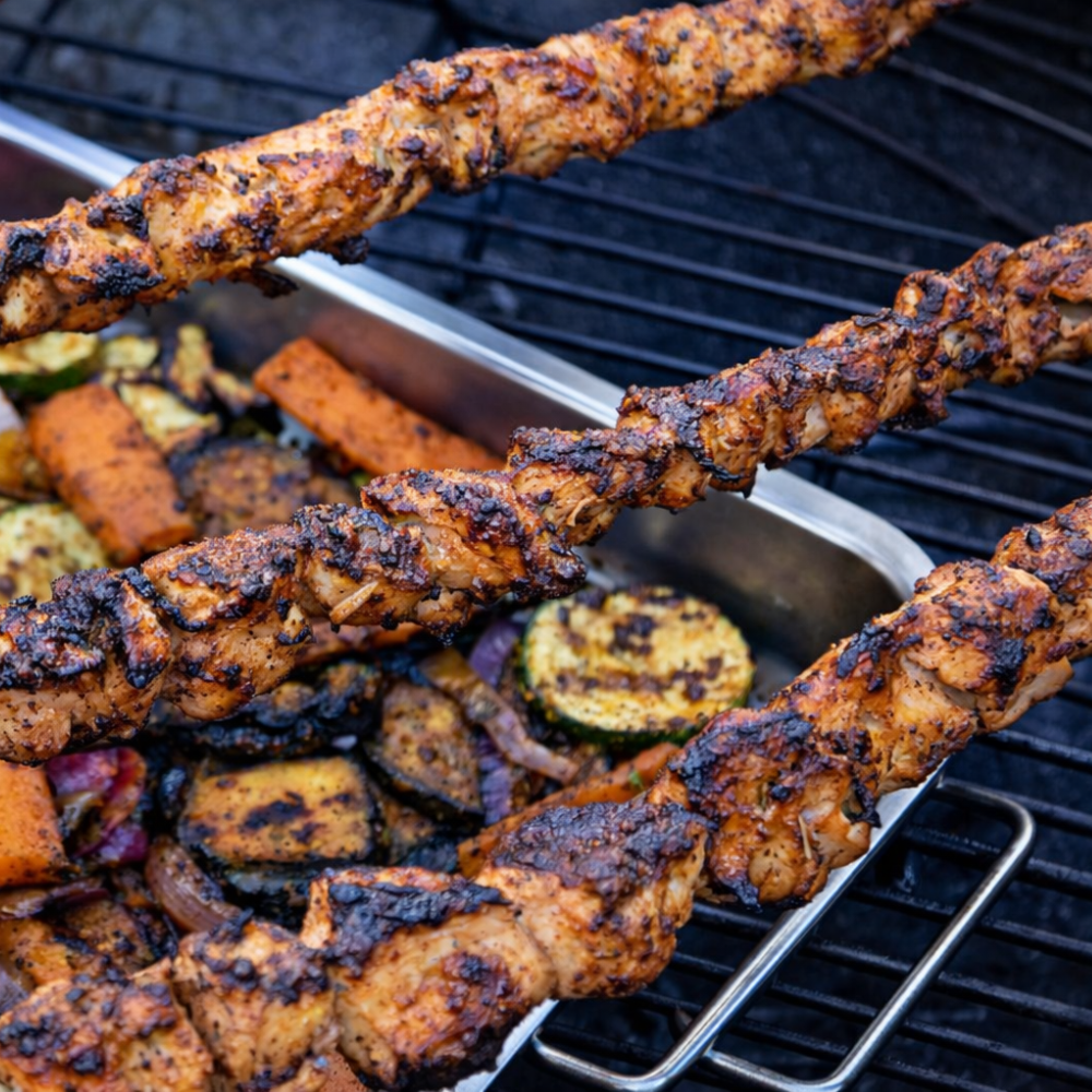 Grillspieße – Rezepte mit Fleisch und vegetarisch