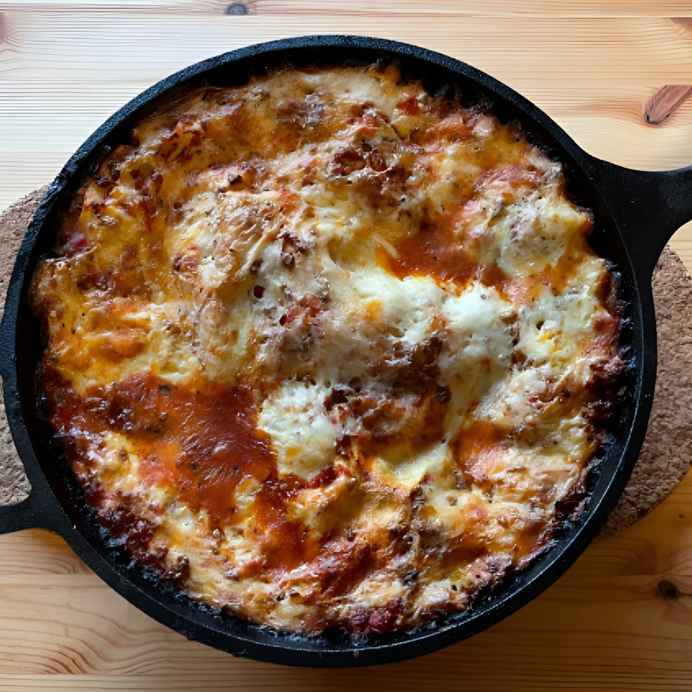 Italienische Lasagne aus dem Dutch Oven