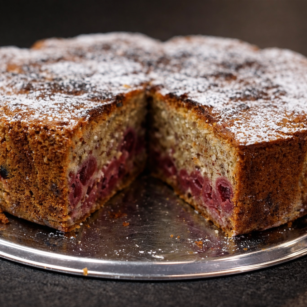Dutch Oven Kirschkuchen