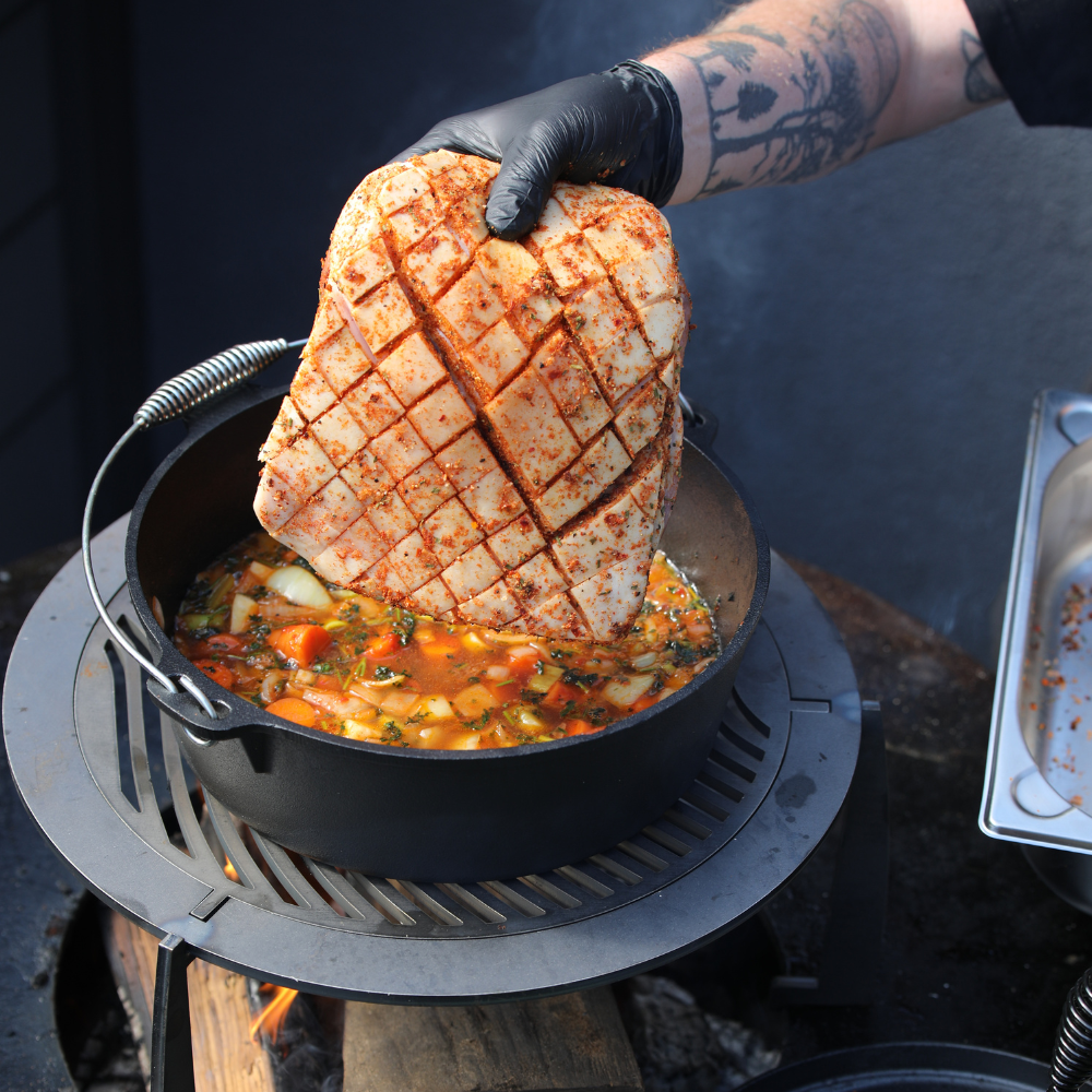 Krustenbraten aus dem Dutch Oven