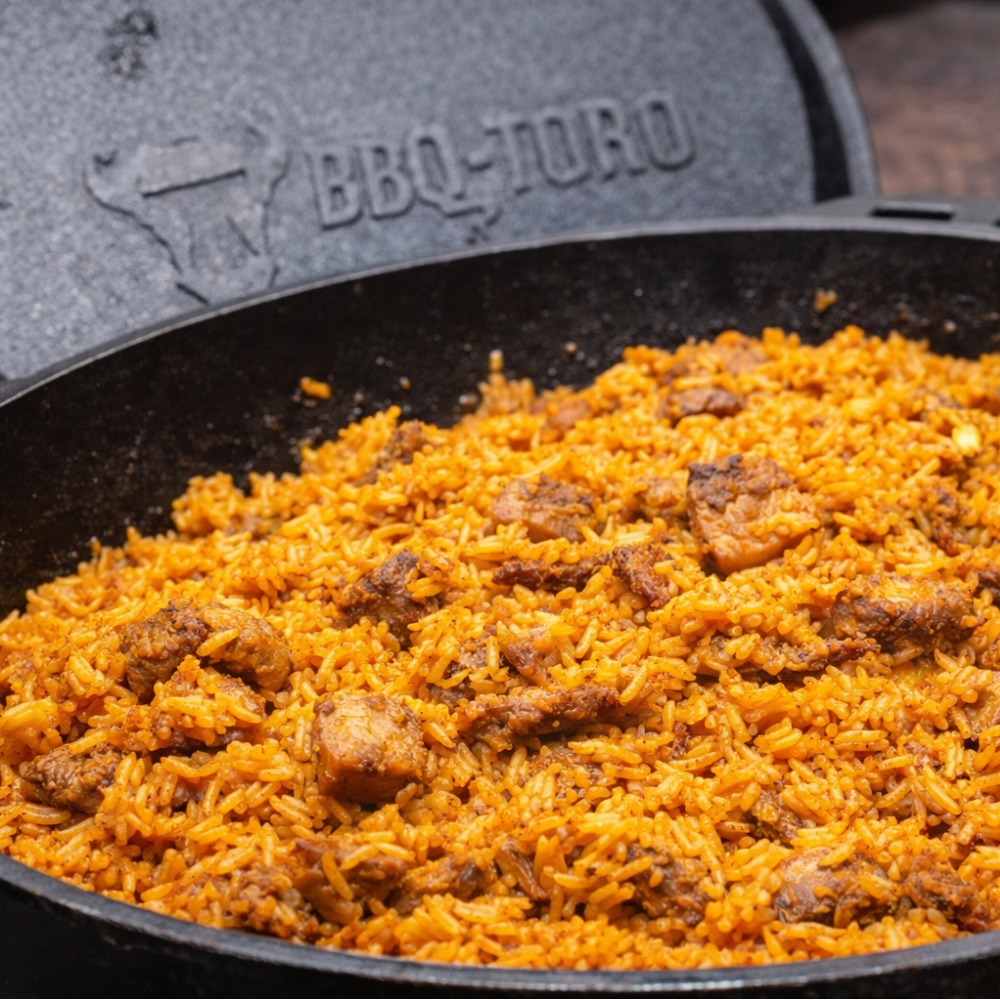 Plov im Kazan kochen