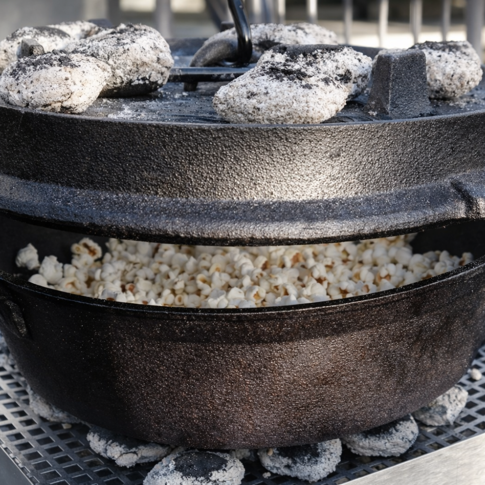 Dutch Oven Popcorn