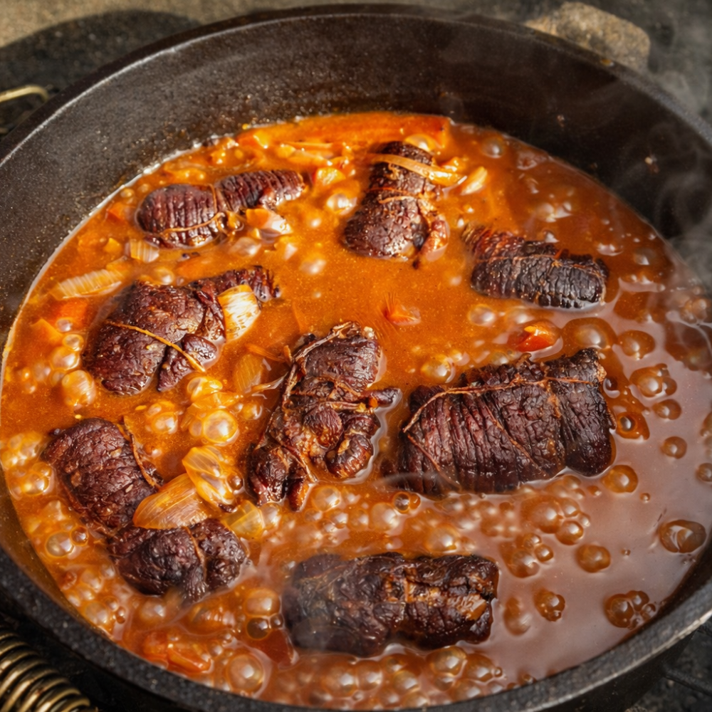 Rouladen im Dutch Oven