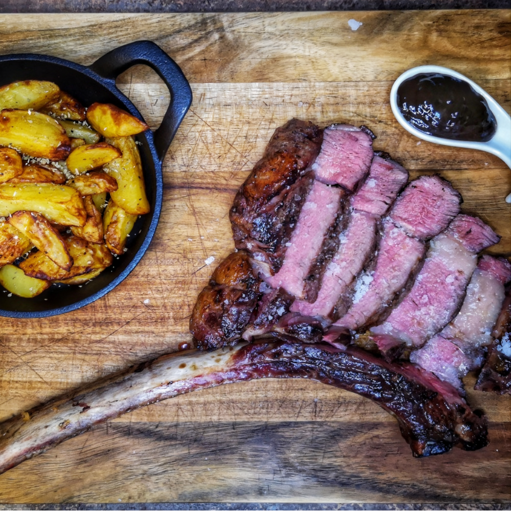 Tomahawk-Steak grillen – Schritt für Schritt