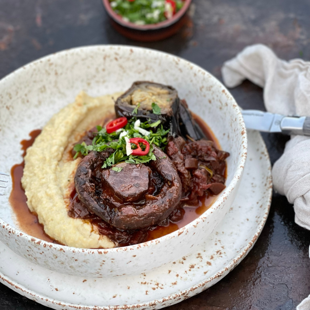 Veganes Osso Buco aus dem Dutch Oven