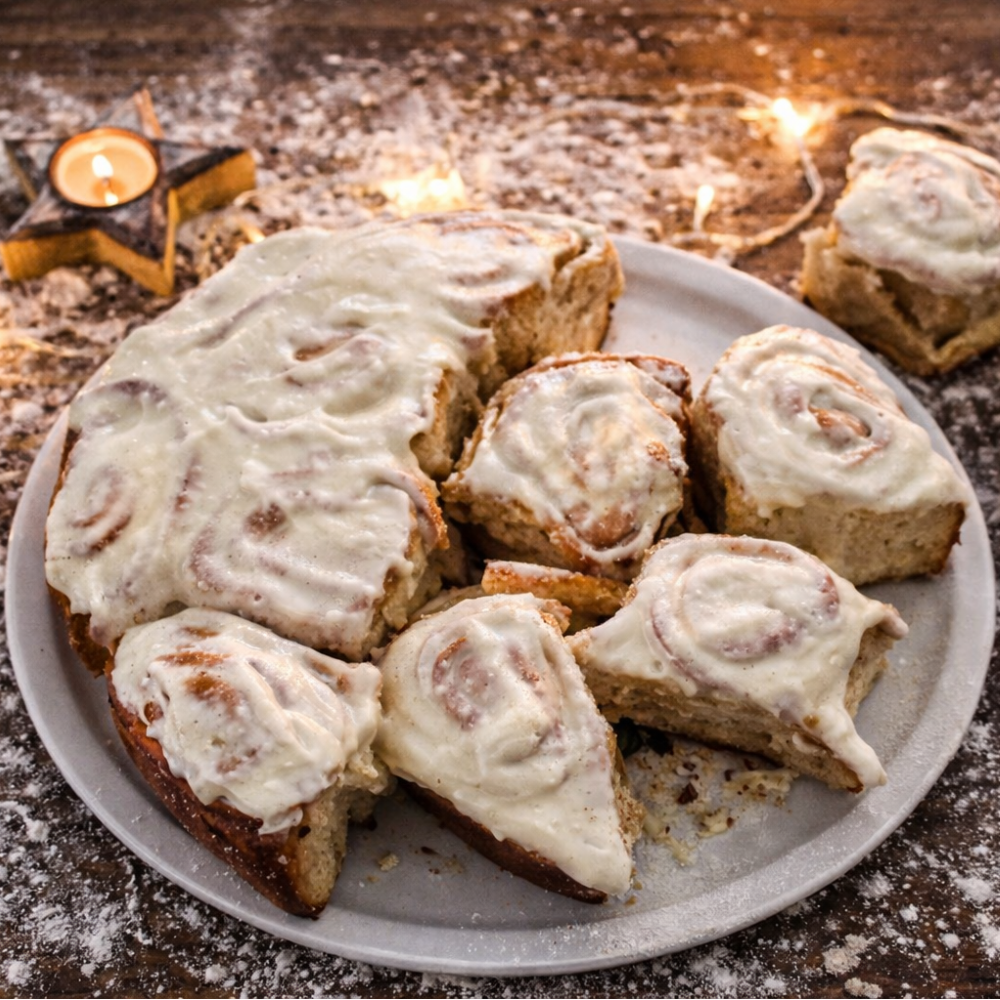 Zimtschnecken aus dem Dutch Oven