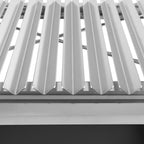 Asado Grill, 119 x 45 x 135 cm, Edelstahl, inkl. Seitenablagen