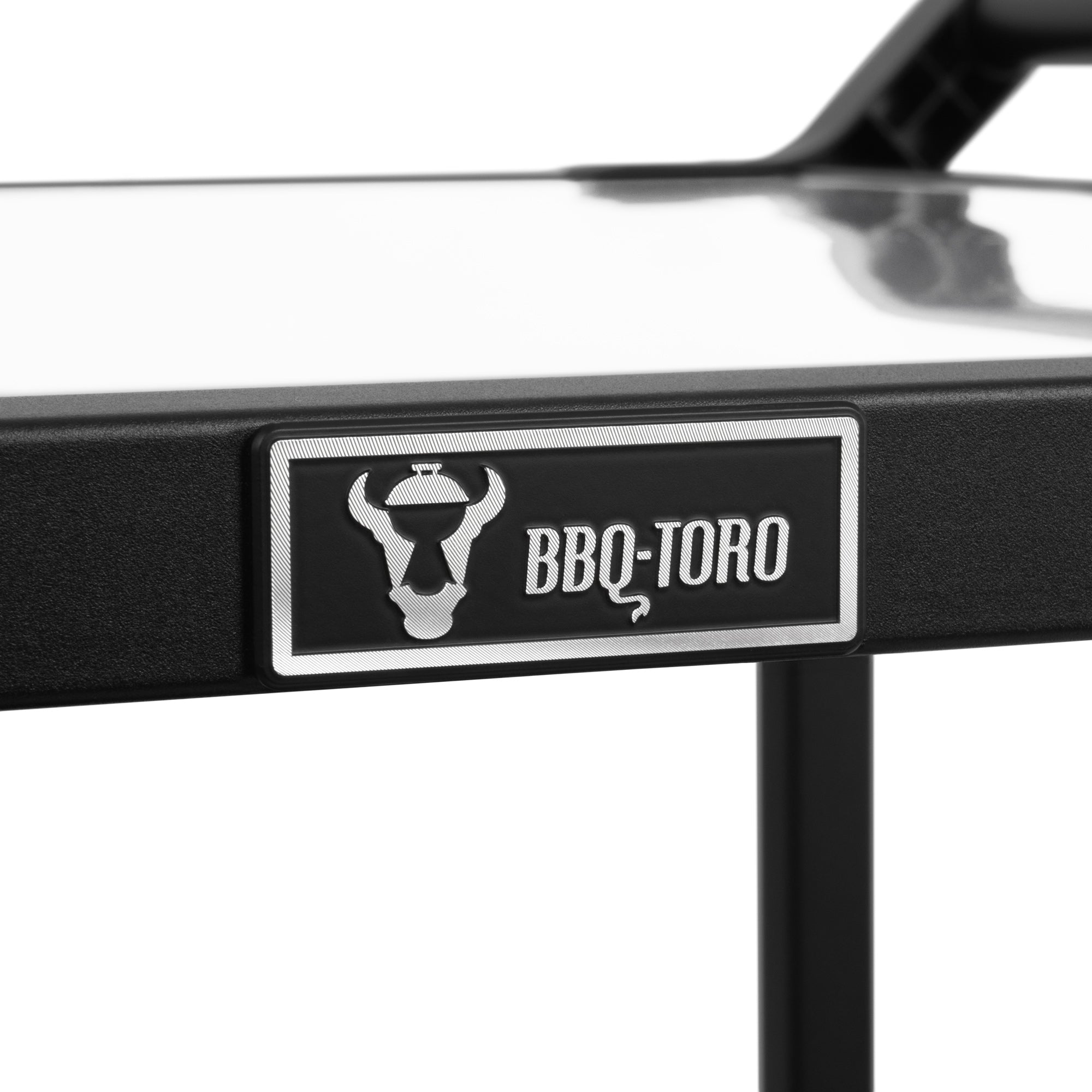 Grillwagen, schwarz, inkl. großer Arbeitsfläche