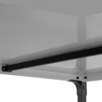 Grillwagen, schwarz, inkl. großer Arbeitsfläche