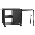 Chariot de barbecue, 95 x 50 x 80 cm, comprenant une grande surface de travail