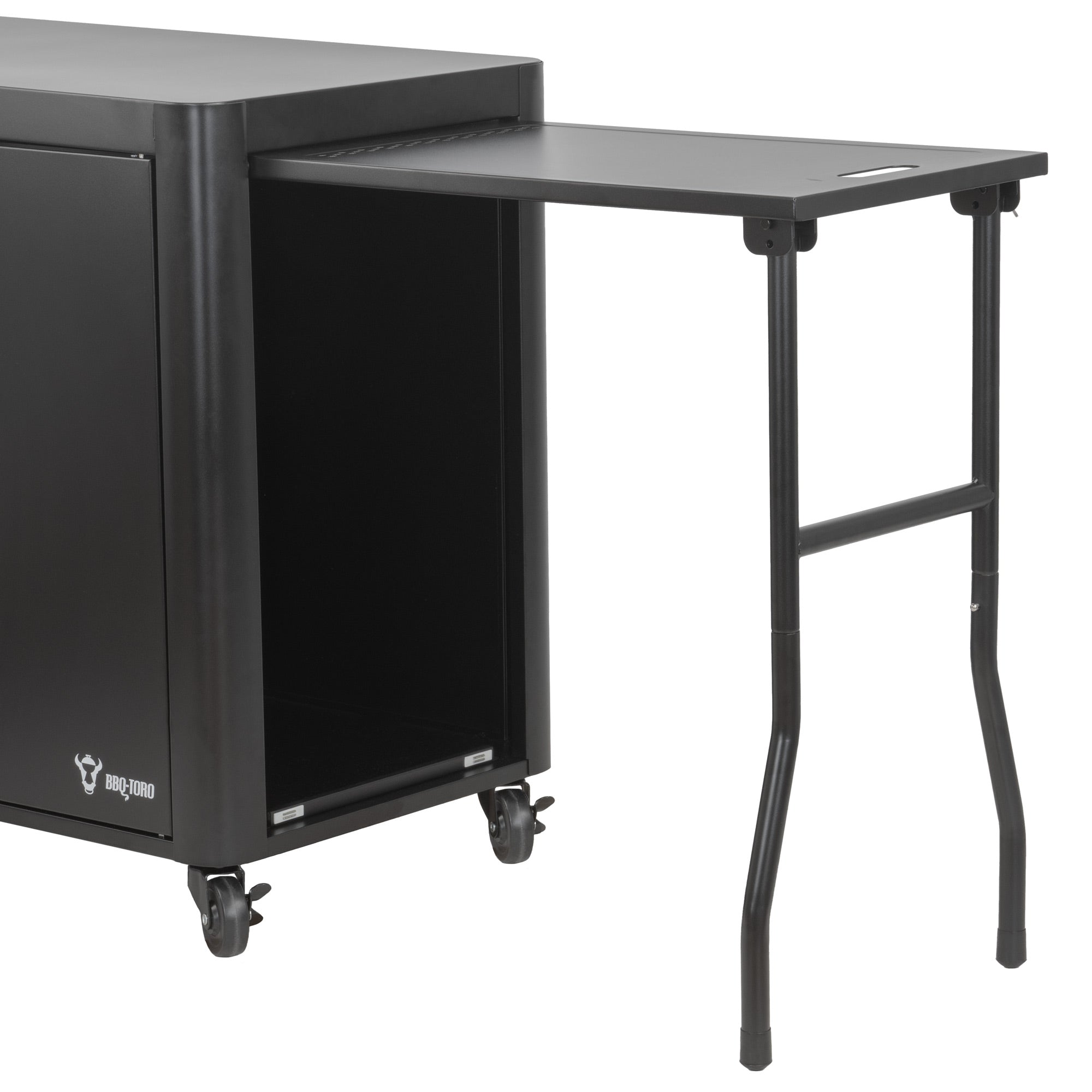 Chariot de barbecue, 95 x 50 x 80 cm, comprenant une grande surface de travail