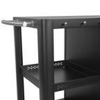 Chariot de barbecue, 95 x 50 x 80 cm, comprenant une grande surface de travail