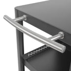 Chariot de barbecue, 95 x 50 x 80 cm, comprenant une grande surface de travail