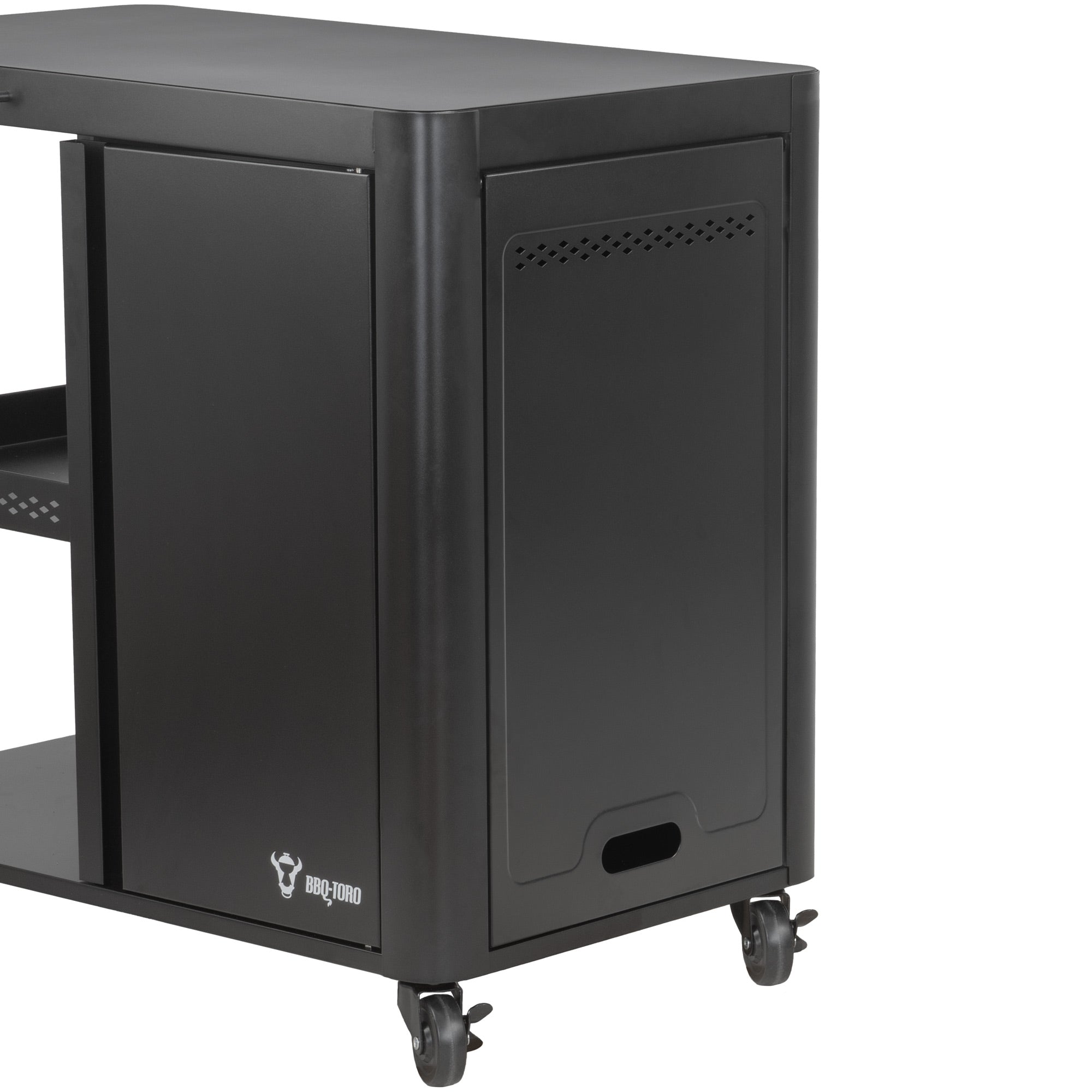 Chariot de barbecue, 95 x 50 x 80 cm, comprenant une grande surface de travail