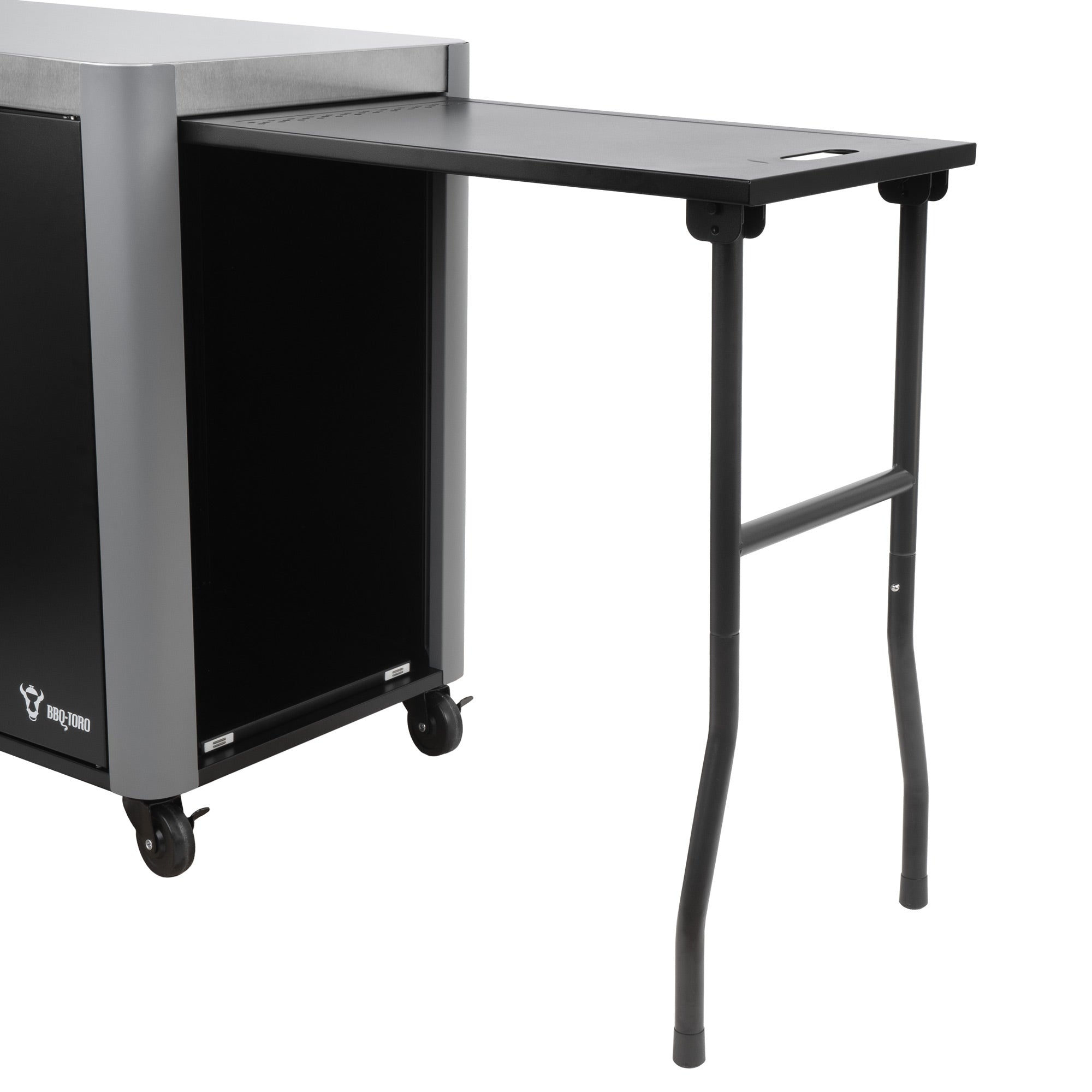 Chariot de barbecue, 95 x 50 x 80 cm, comprenant une grande surface de travail