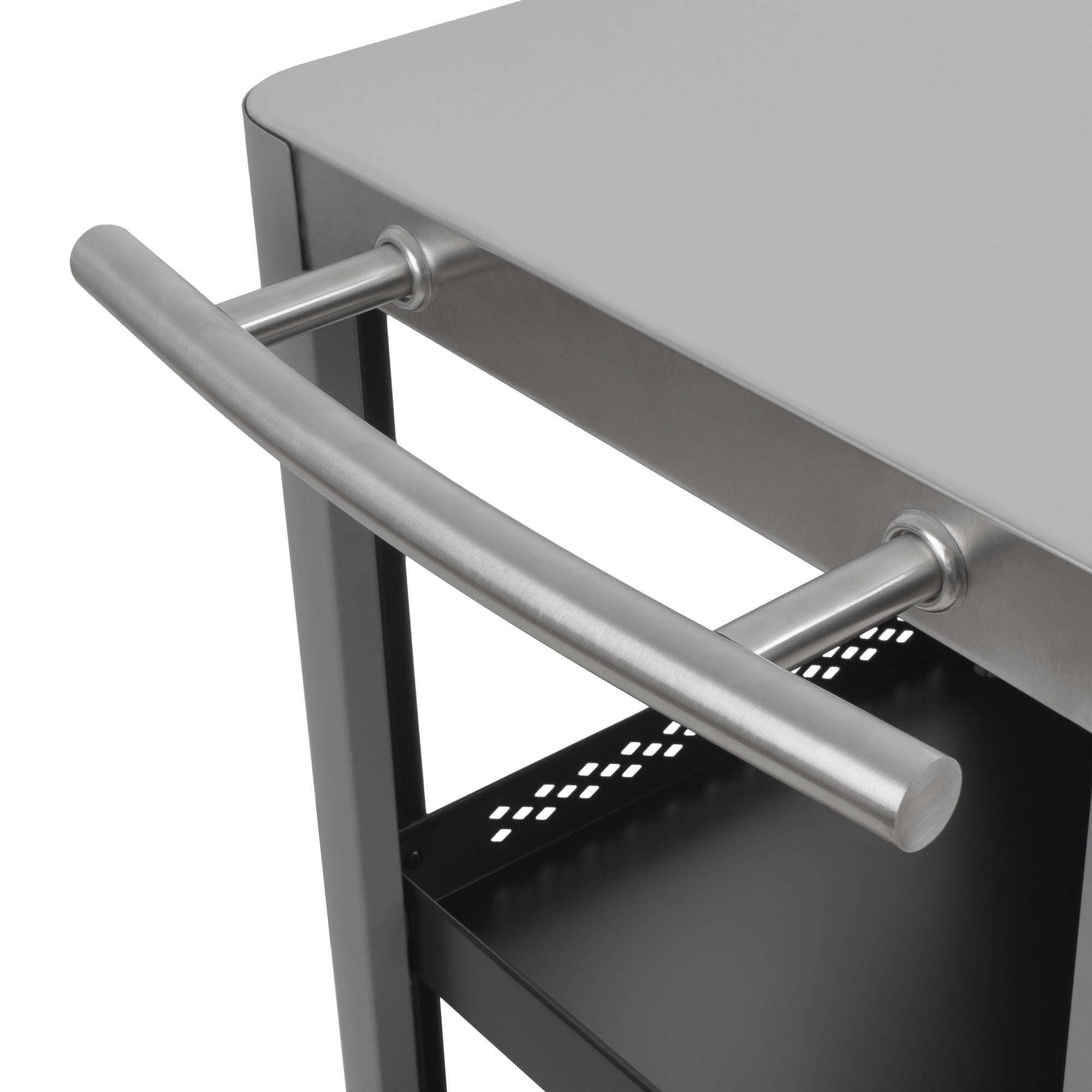 Chariot de barbecue, 95 x 50 x 80 cm, comprenant une grande surface de travail