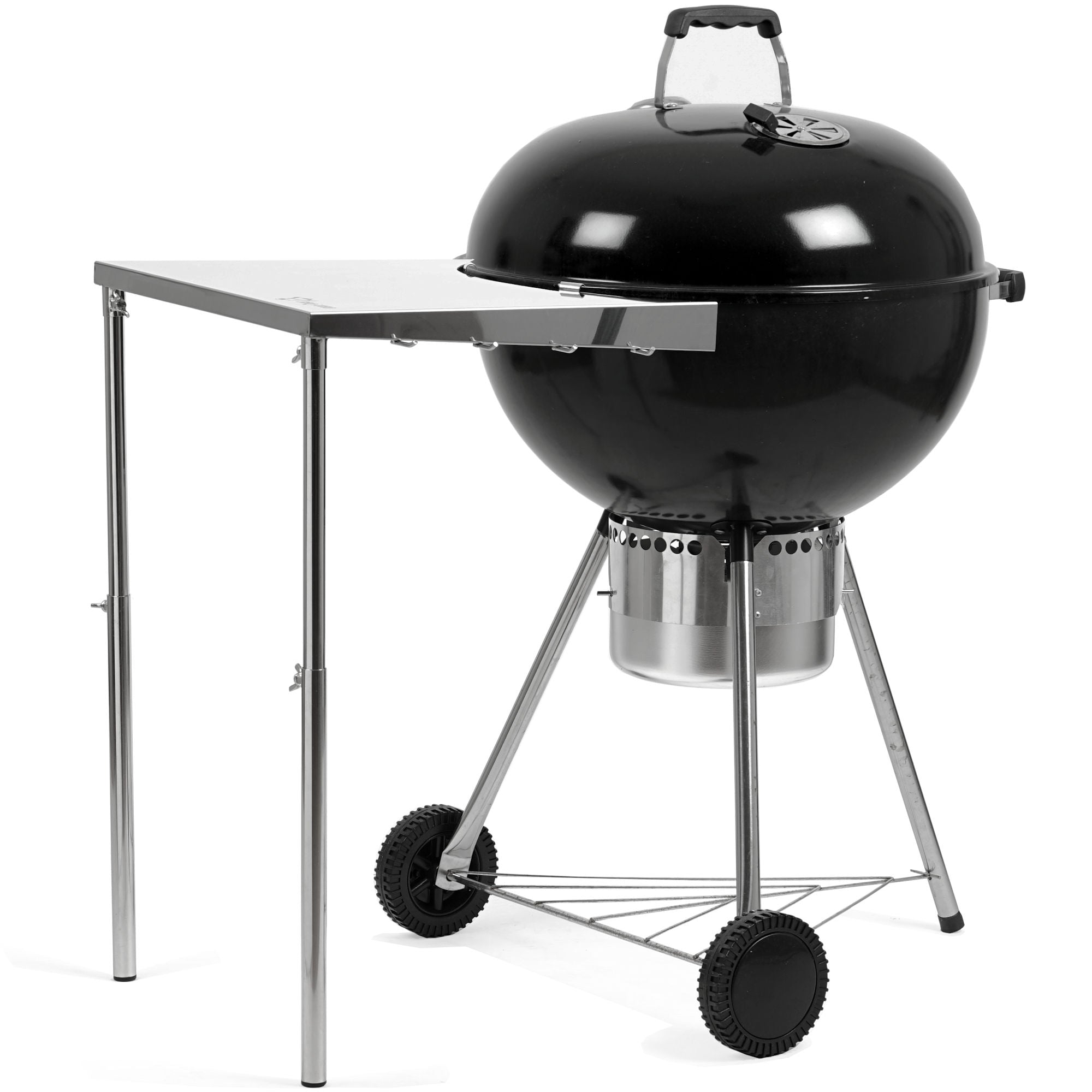 Beistelltisch, Edelstahl, für Ø 57 cm Kugelgrill