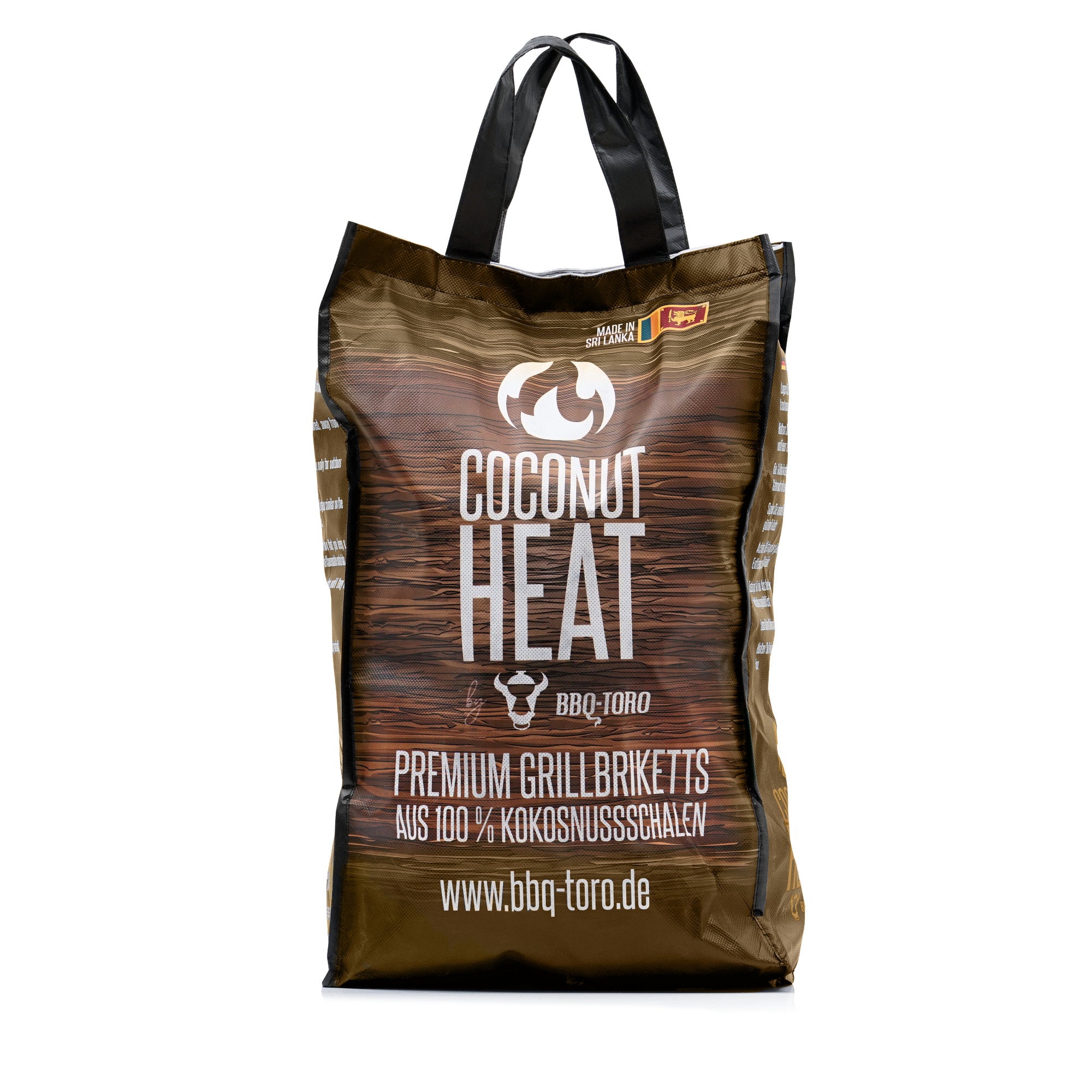 Briquettes de barbecue Coconut Heat, qualité supérieure, 100 % noix de coco