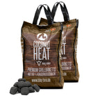 Briquettes de barbecue Coconut Heat, qualité supérieure, 100 % noix de coco