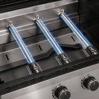 Ersatzbrenner für Gasgrill, Edelstahl, 41,7 x 4 cm