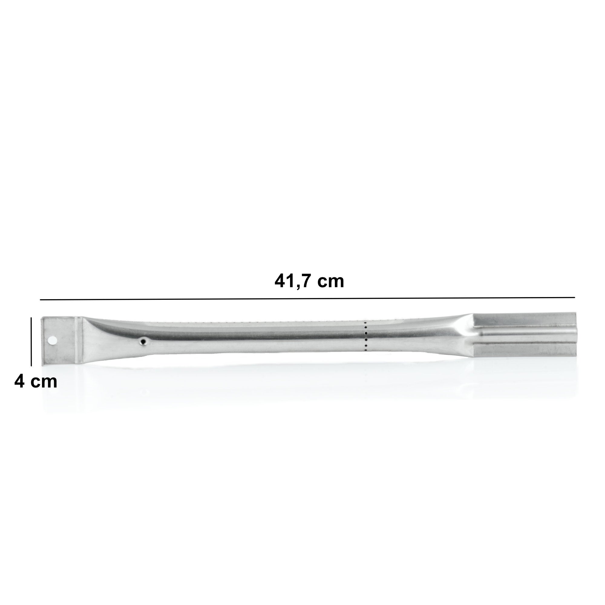 Ersatzbrenner für Gasgrill, Edelstahl, 41,7 x 4 cm
