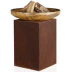 Fire bowl with grill ring, Ø 82 cm, steel