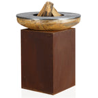 Fire bowl with grill ring, Ø 82 cm, steel