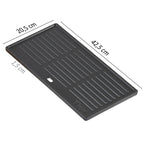 Plaque de cuisson réversible en fonte
