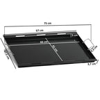 Grillplatte, 67 x 47,5 cm, keramikbeschichtet