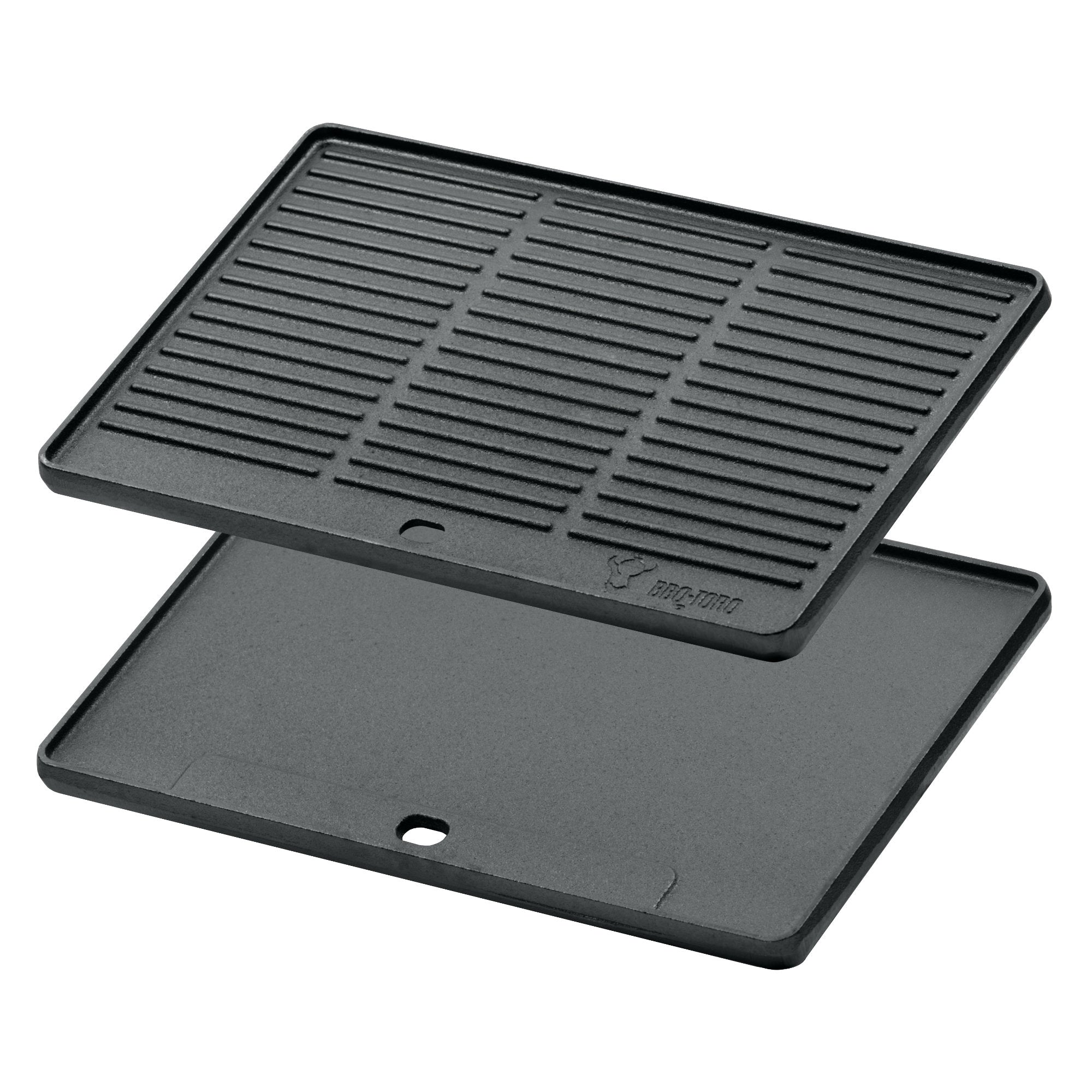 Plaque de cuisson réversible en fonte