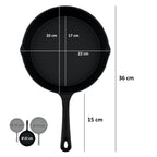 Pfannen Set "Ultimate PRO3+", 3-teilig, Gusseisen