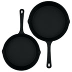 Ensemble de poêles, Ø 20 cm, Ø 24 cm, en fonte