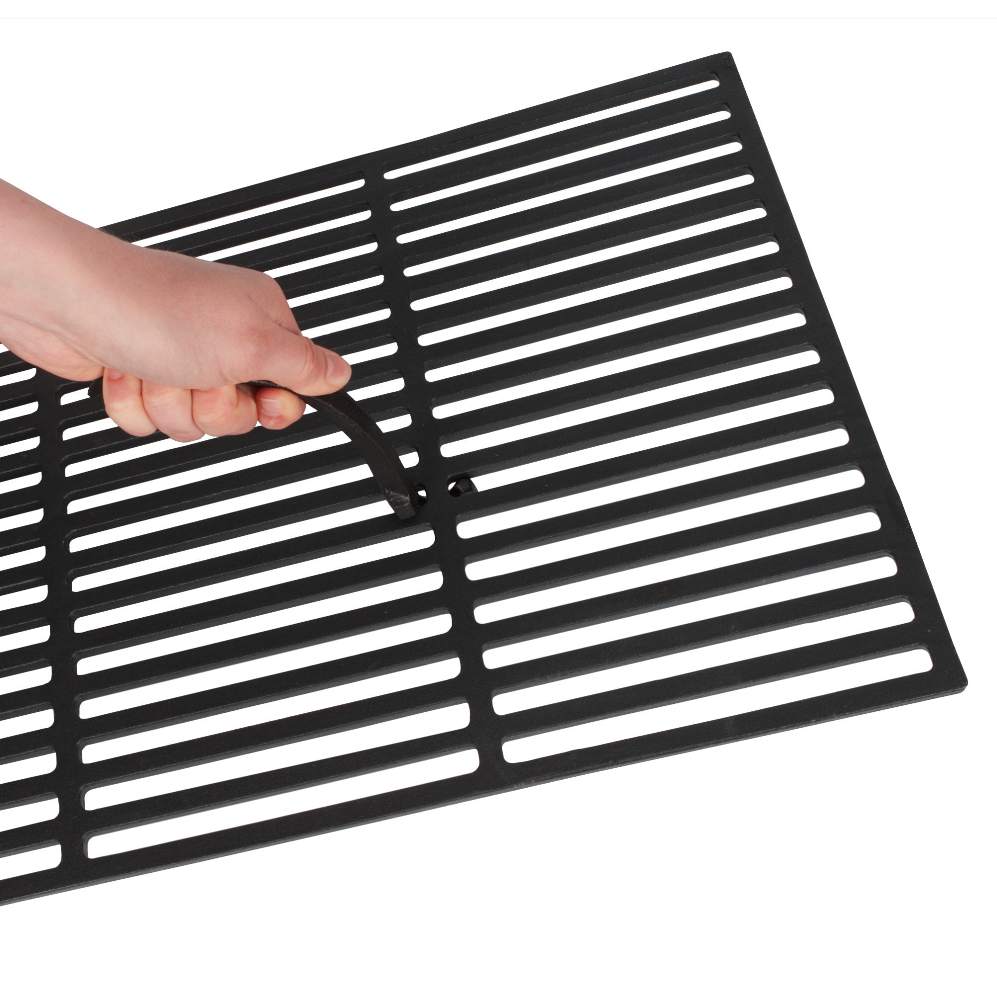 Grill grate lifter, 20 x 2.5 x 5 cm, cast iron