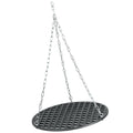 Grillrost, Ø 54 cm, Gusseisen, pre-seasoned, inkl. Seilaufhängung