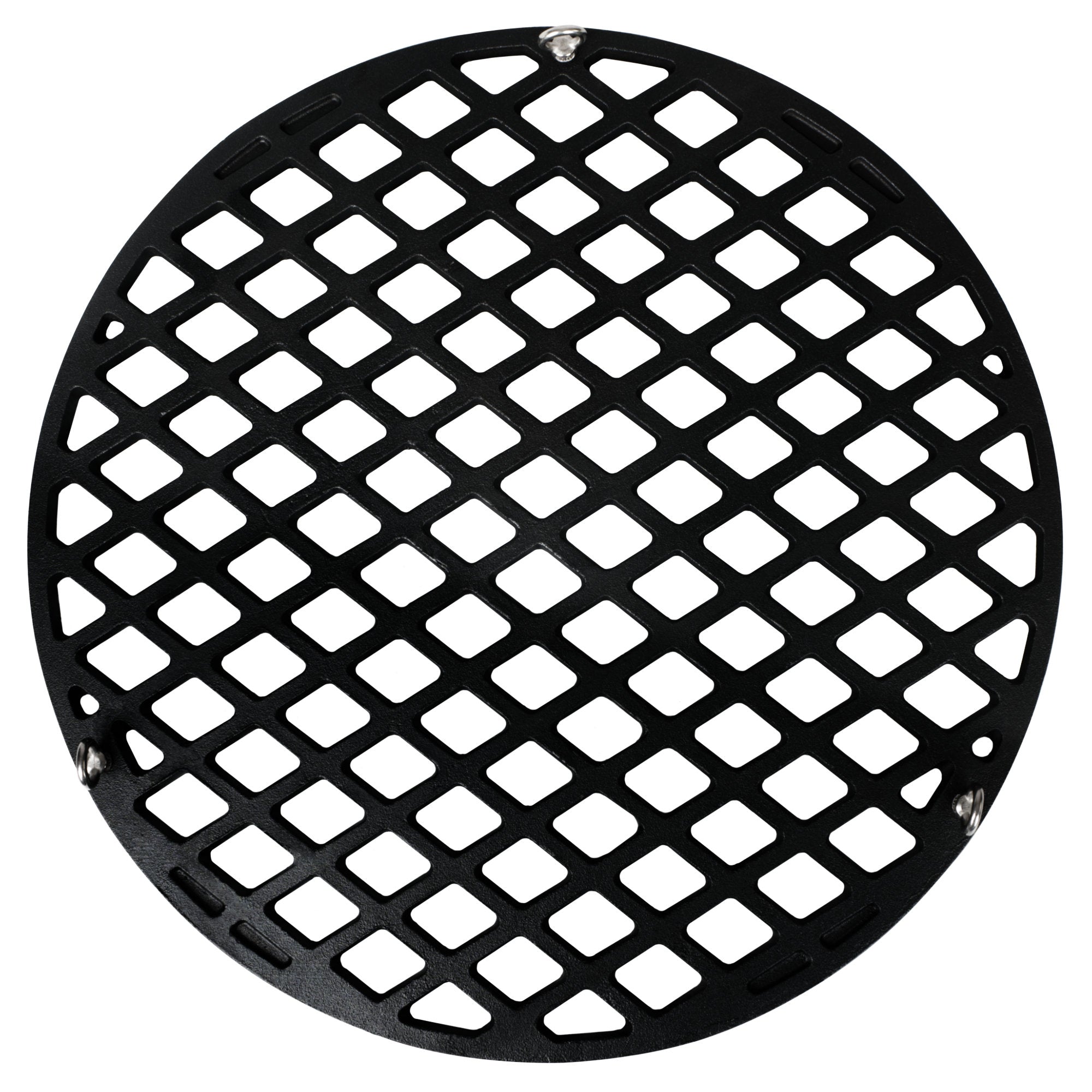 Grillrost, Ø 54 cm, Gusseisen, pre-seasoned, inkl. Seilaufhängung