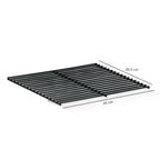 Grill grate, metal, 2 pieces, each 45 x 30.5 x 1 cm, for pellet smoker "PG2"
