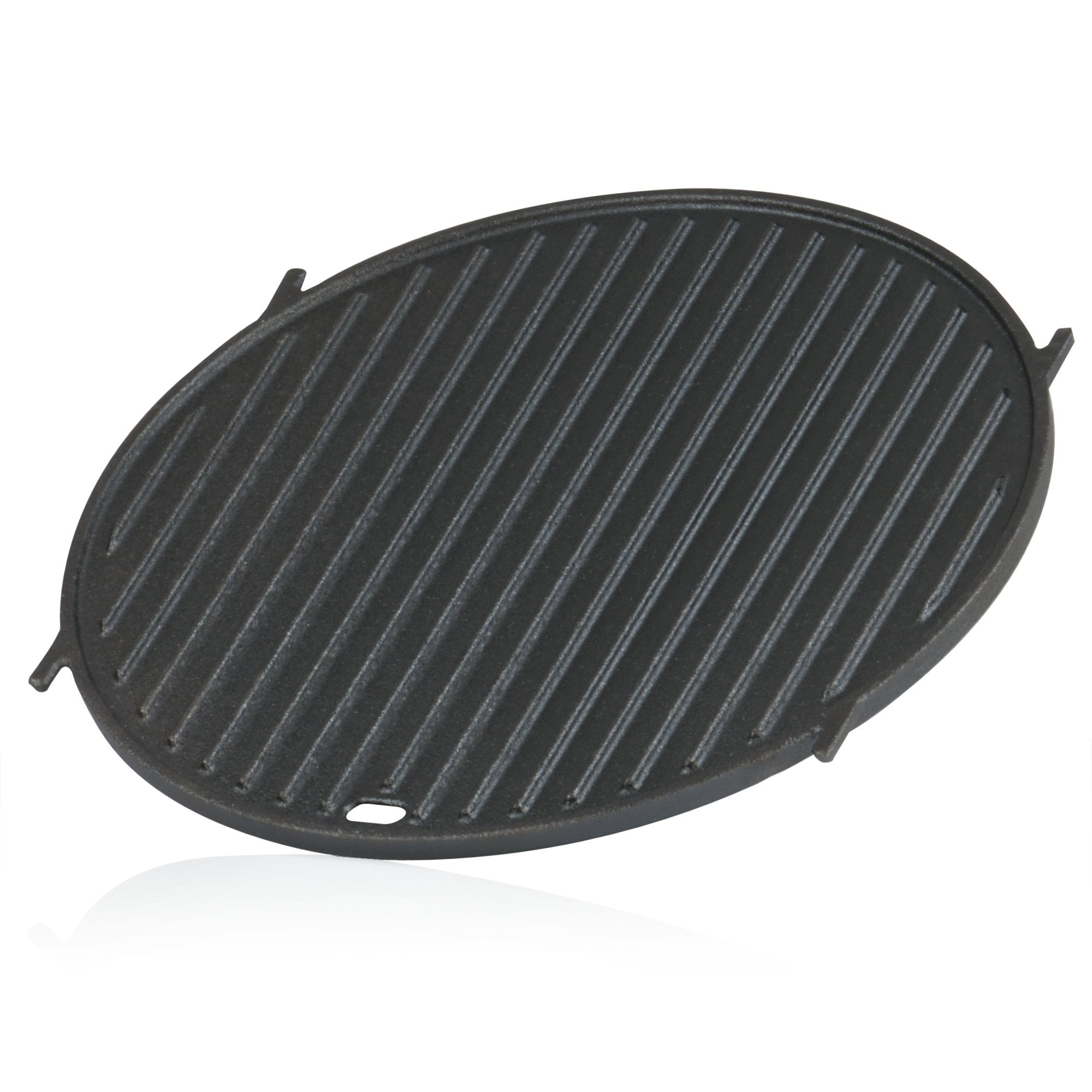 Grillplatte, Gusseisen, Ø 30 cm, Plancha