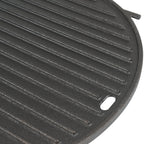 Grillplatte, Gusseisen, Ø 30 cm, Plancha