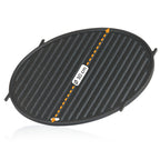 Grillplatte, Gusseisen, Ø 30 cm, Plancha