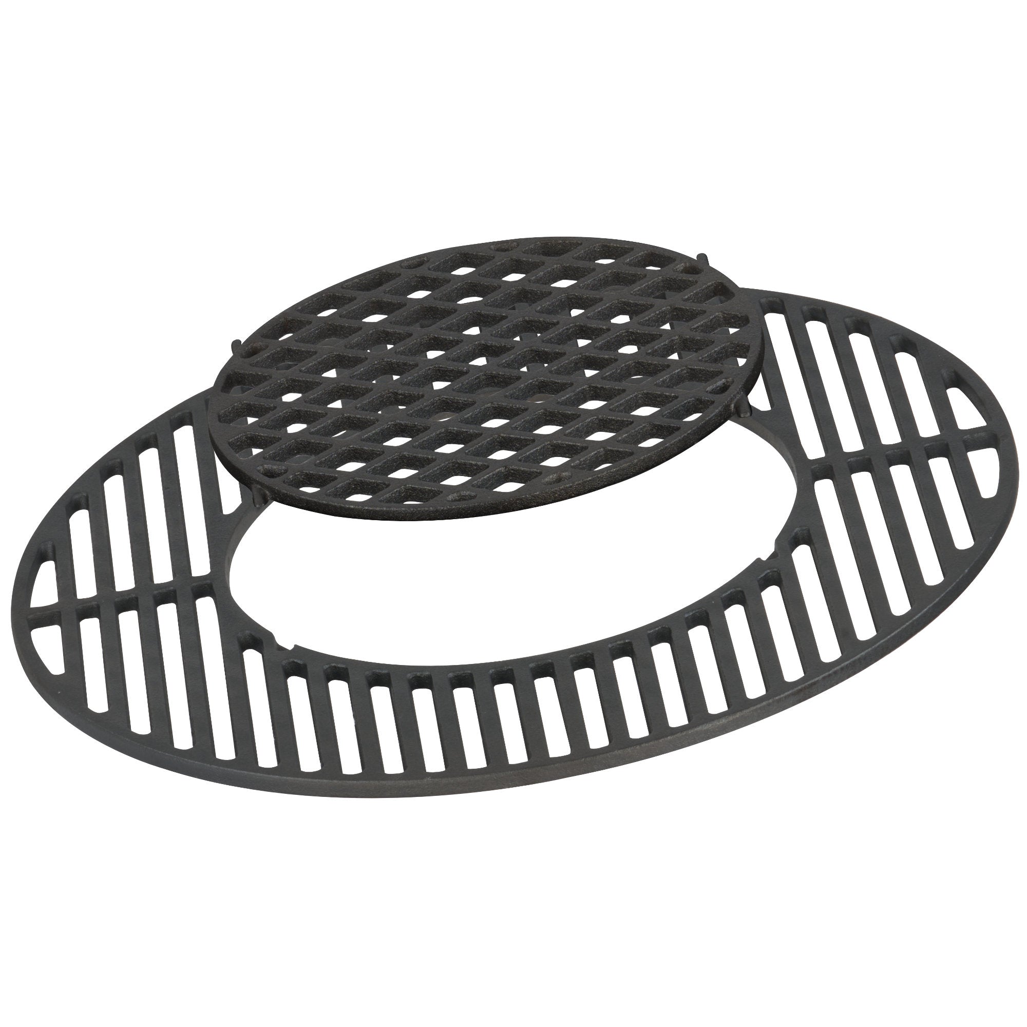 Grillrost System, Ø 54,5 cm, Gusseisen, für 57 cm Kugelgrill