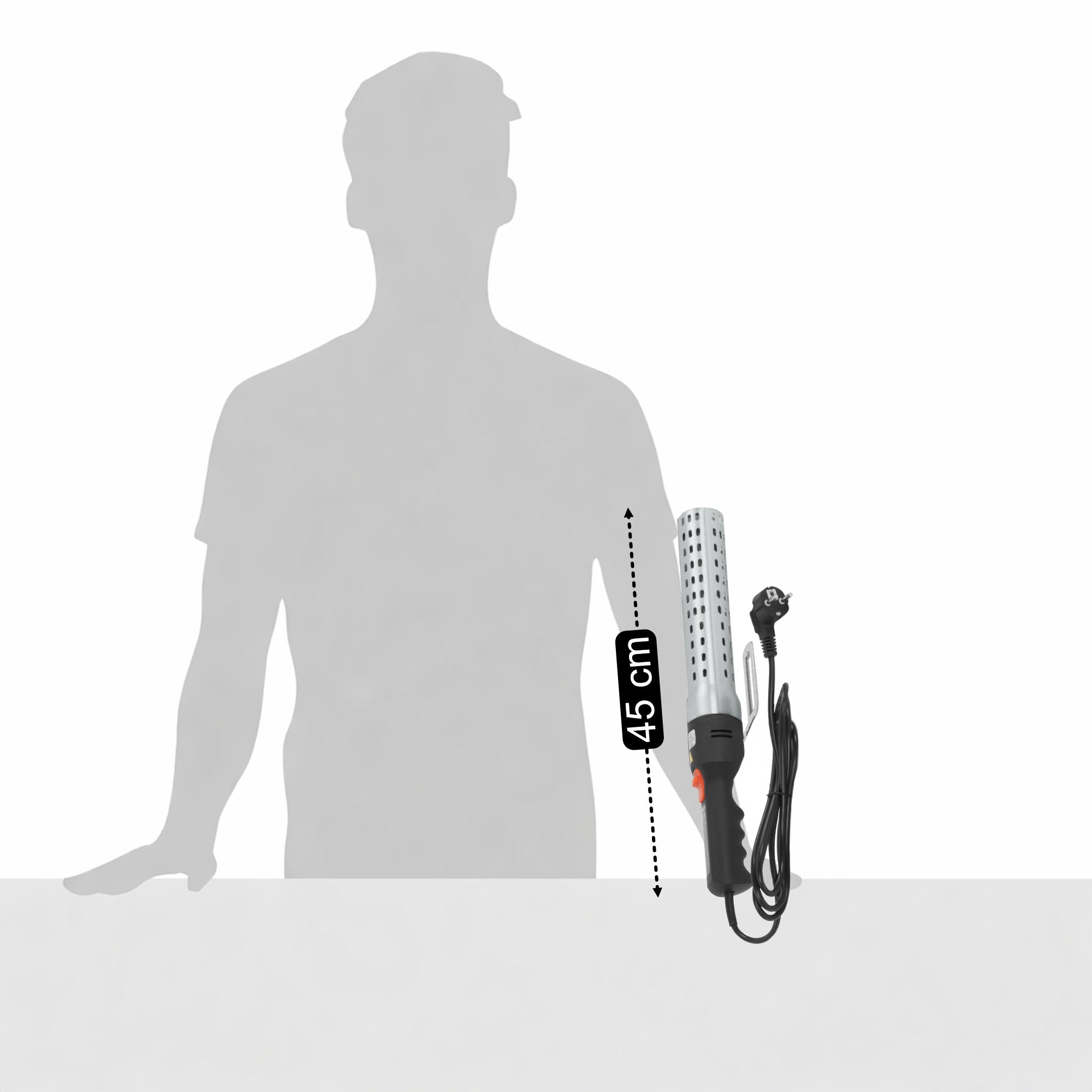 Elektrischer Grillanzünder IGGI, 2000 W, 650 °C